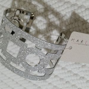 NEW YEARS EVE BANGLE by Marisol in Silver